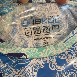 IBKUL Small blue paisley dress. Never worn. Bought same one twice. UPF 50+.